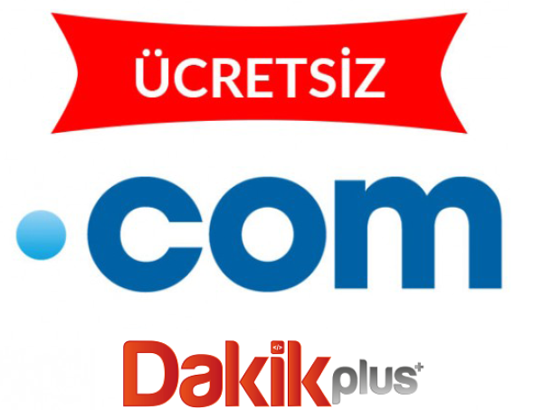 Ücretsiz .COM Alan Adı Kayıt Kampanyası