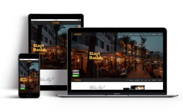 Restaurant Web Site Paketi Dakik26