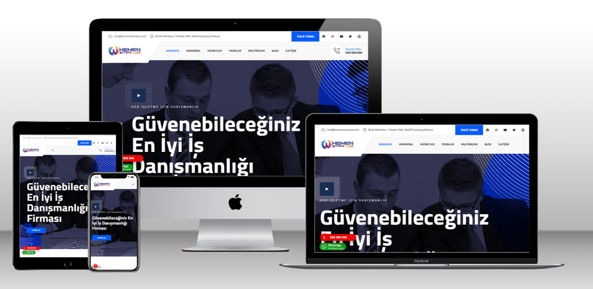 Kurumsal Web Site Paketi Dakik29