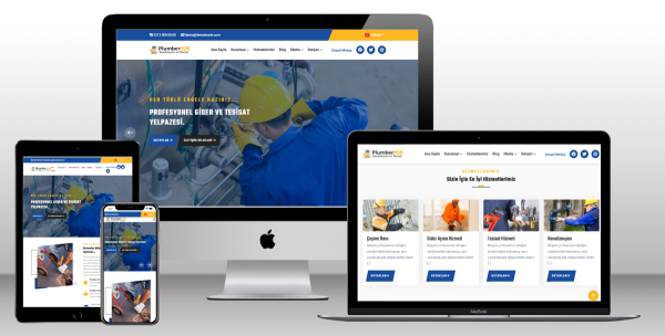 Kanalizasyon Tesisat Web Site Paketi Dakik62