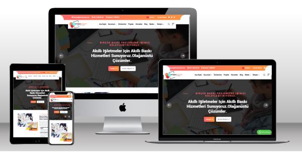 Matbaa Reklam Web Site Paketi Dakik68